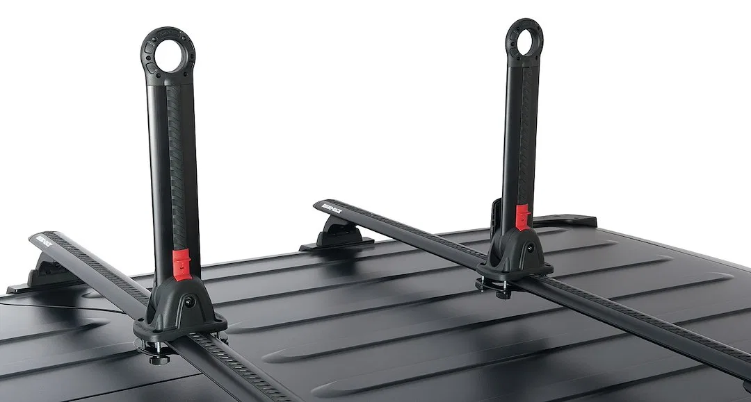 S520 – RHINO RACK Kayak Carrier, Clamp Style Holds Up To 4 Kayaks With C-Channel Nut And Bolt